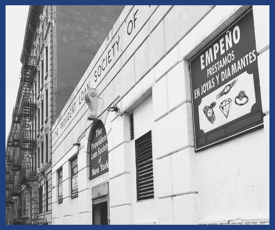 Pawn Shop In The Bronx - Provident Loan Society